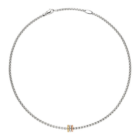 Eka Rope Necklace - 18ct White Gold - 73901CX_XX_B_RBG_043