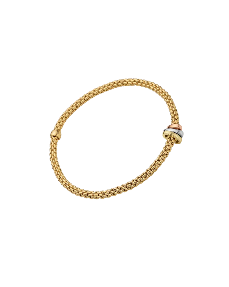 Prima Flex'It Bracelet, Medium - 18ct Yellow Gold - 744BM-G
