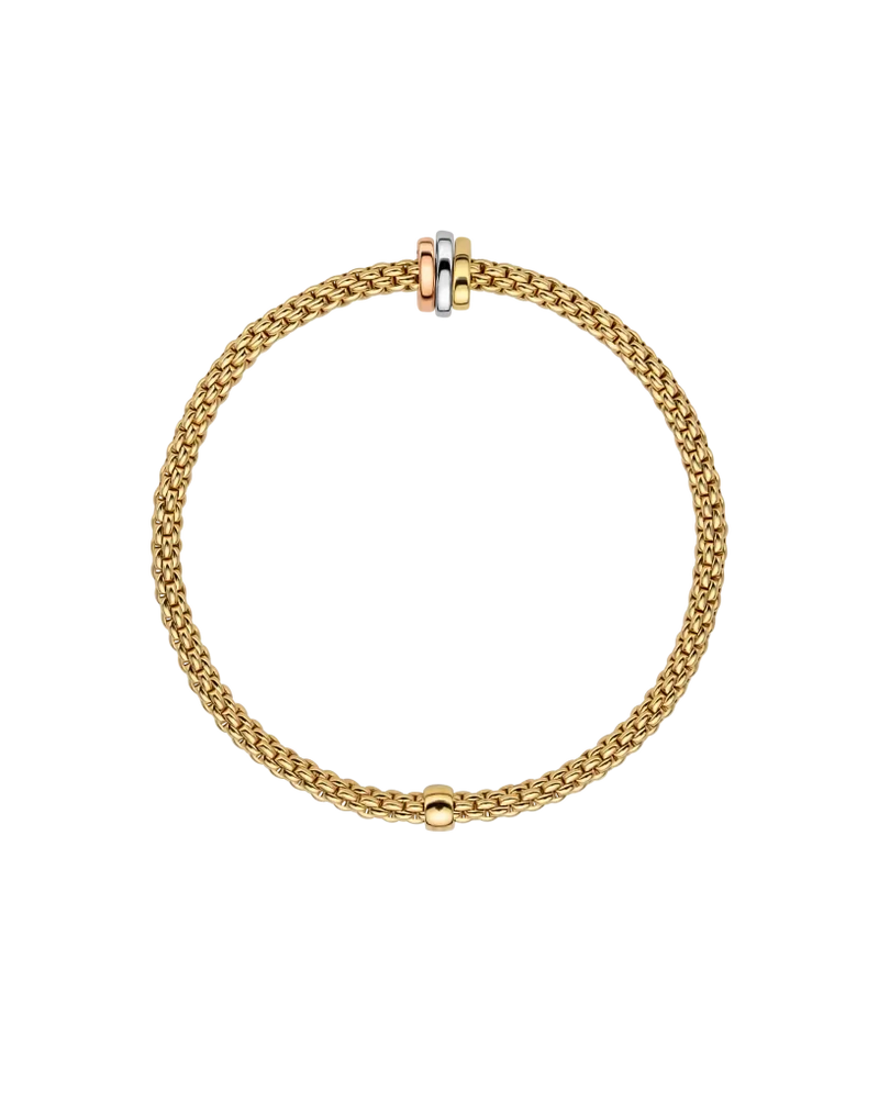 Prima Flex'It Bracelet, Medium - 18ct Yellow Gold - 744BM-G