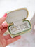 Petite Zipped Travel Jewellery Box - Sage Green - 74621