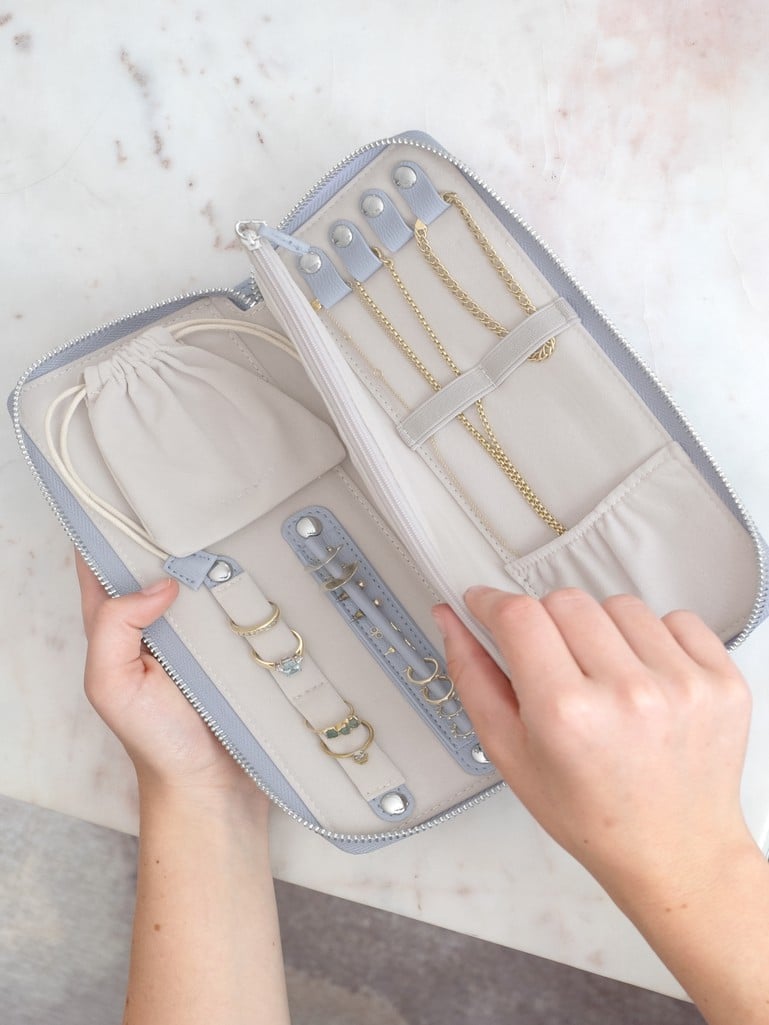 Jewellery Roll - Lavender - 74628