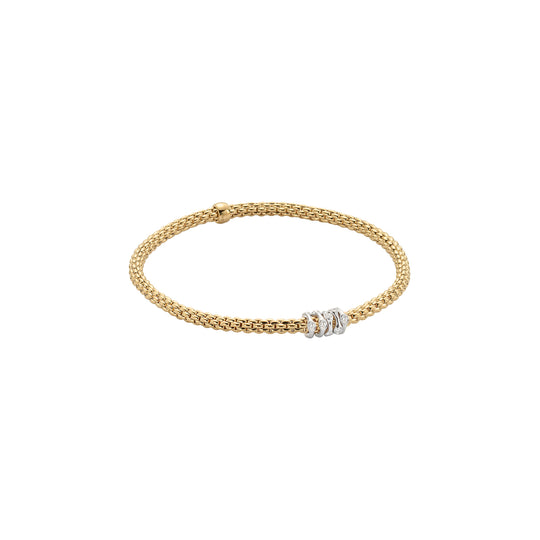 Prima Flex'It Diamond Bracelet, Medium - 18ct Yellow Gold - 74808BX_BB_G_XBX_00M