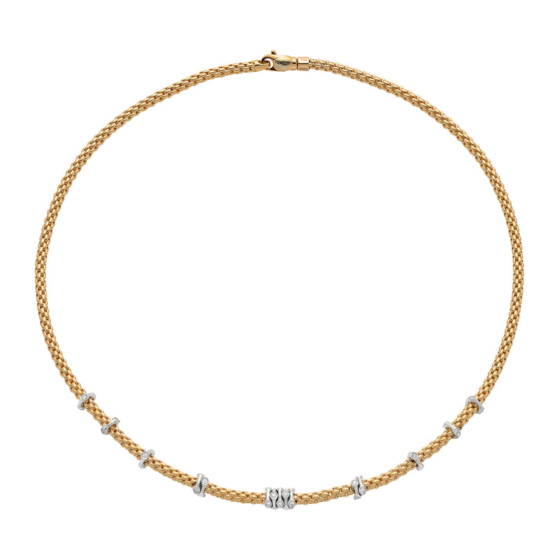 Prima Diamond Necklace - 18ct Yellow Gold - 74808CX_BB_G_XBX_043