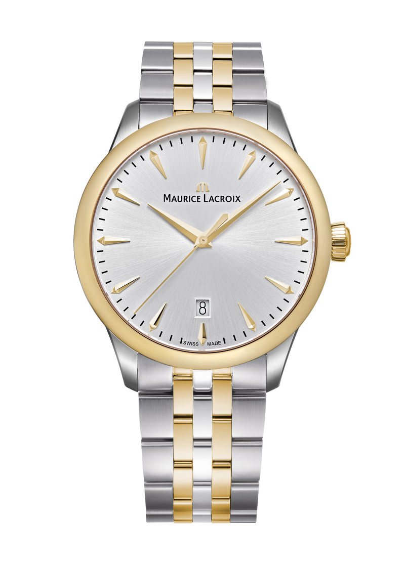 1975 Quartz Date, 39mm - Two-Tone Stainless Steel - 751007-PVY12-130-1