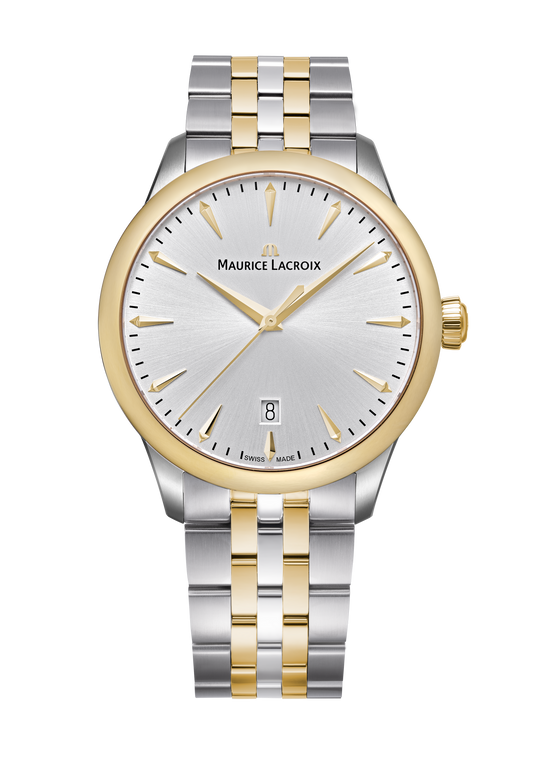 1975 Quartz Date, 39mm - Two-Tone Stainless Steel - 751007-PVY12-130-1