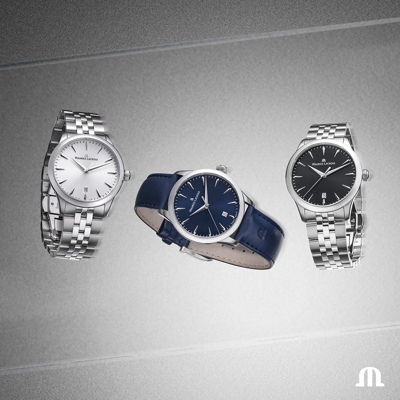 1975 Quartz Date, 39mm - Stainless Steel Bracelet- 751007-SS002-330-1