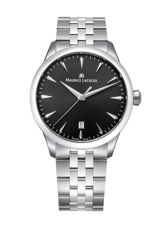1975 Quartz Date, 39mm - Stainless Steel Bracelet- 751007-SS002-330-1