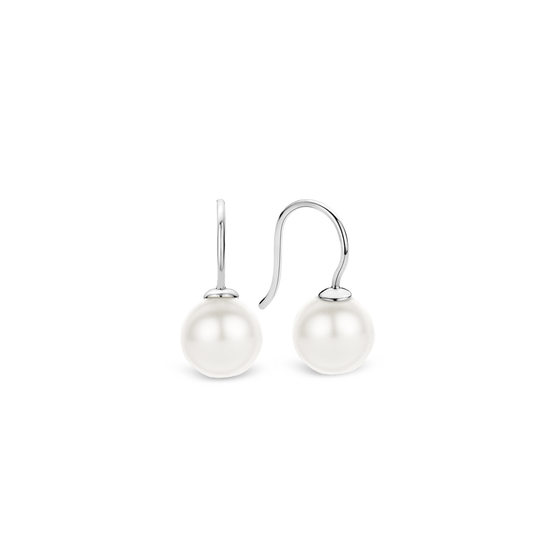 Milano Pearl Drop Earrings - Gold - 7548PW