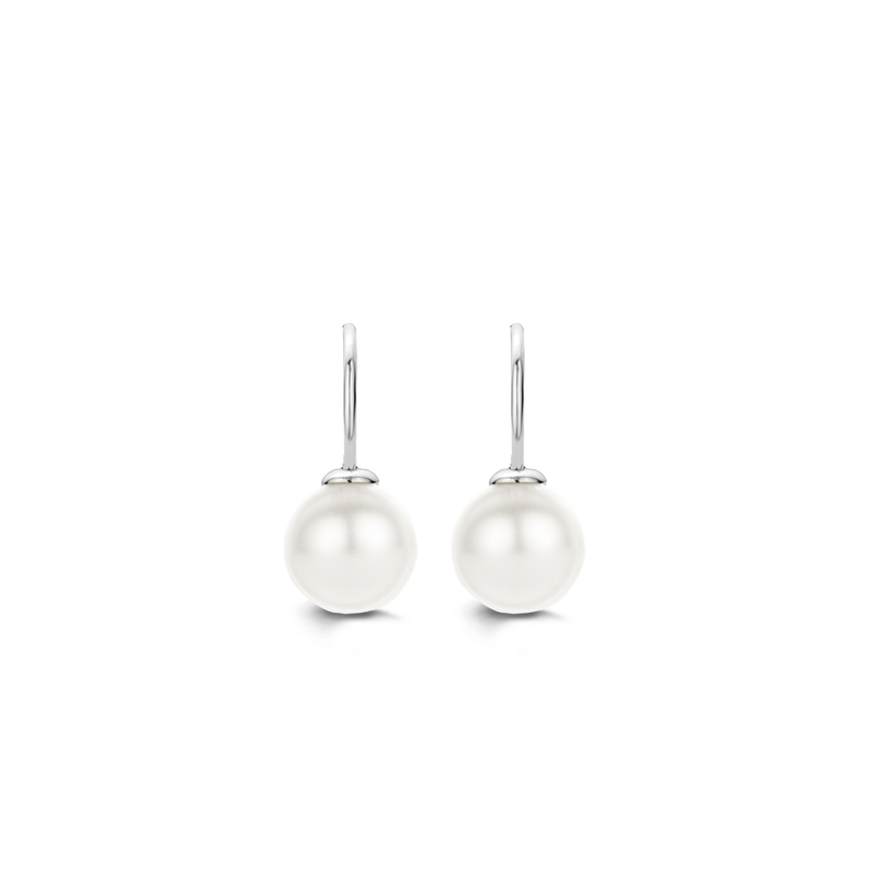 Milano Pearl Drop Earrings - Gold - 7548PW