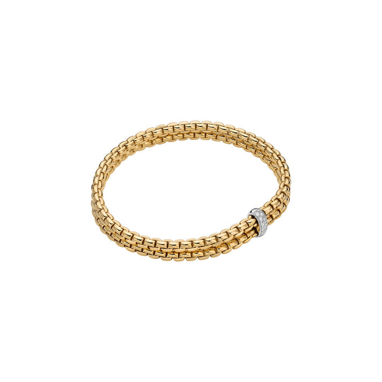 Eka Flex'It Bracelet, Medium - 18ct Yellow Gold - 75501BX_BB_G_XBX_00M