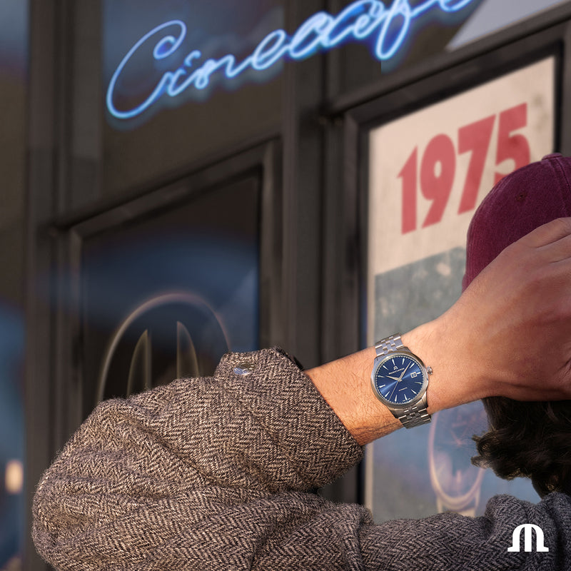 1975 Automatic Date, 40mm - Stainless Steel Bracelet- 756008-SS002-430-1