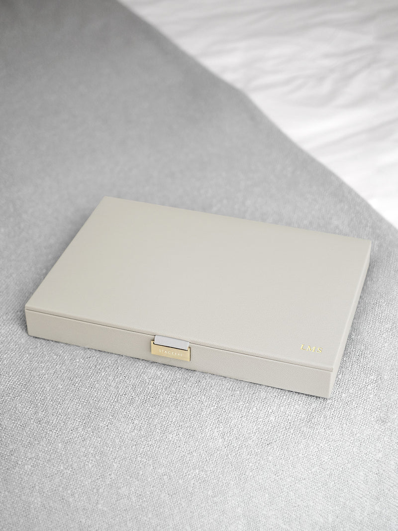 Supersize Jewellery Box Lid - Oatmeal - 75619