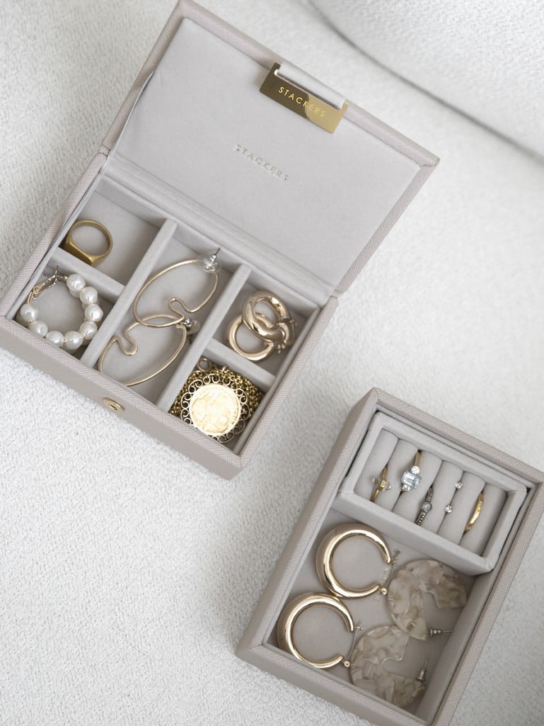 Micro Jewellery Box - Taupe - 76150