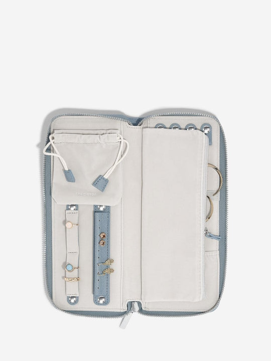 Jewellery Roll - Dusky Blue - 76177