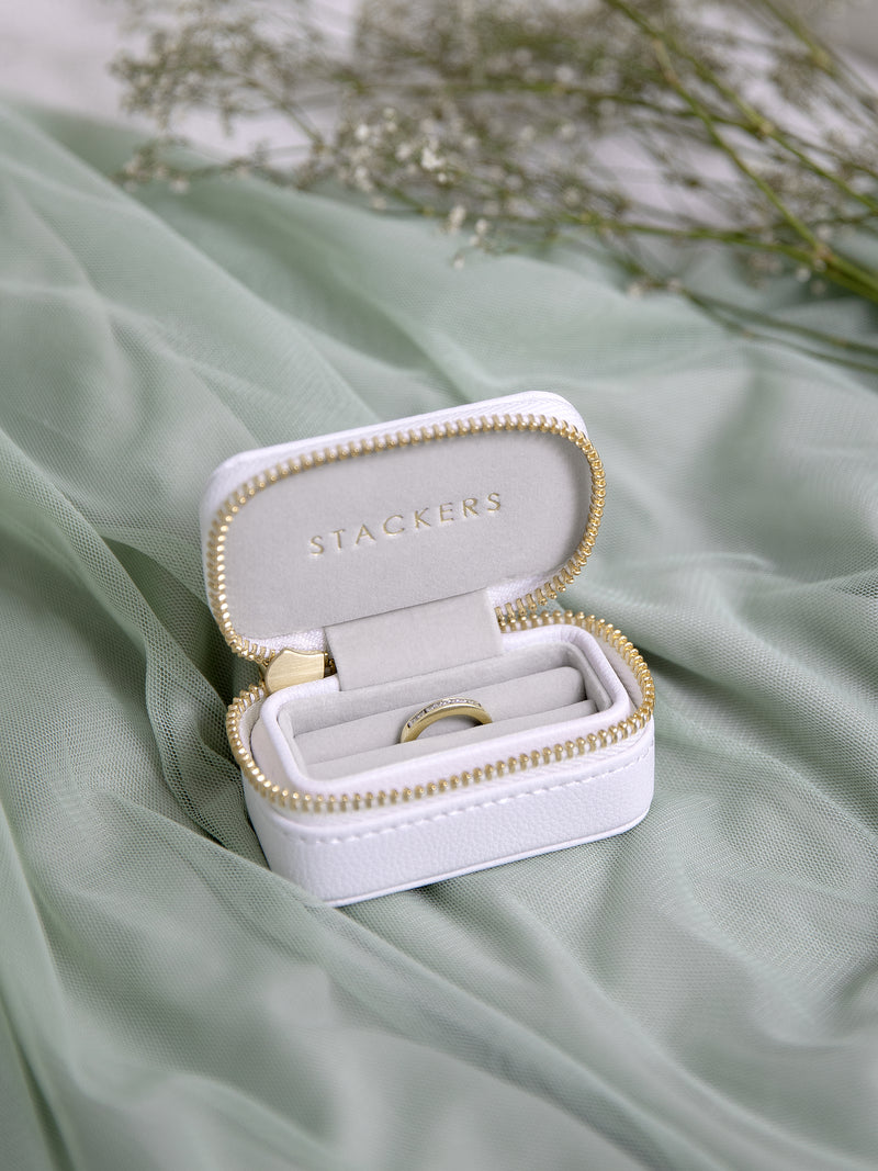 Ring Box - Pebble White - 76199