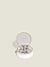 Oyster Travel Jewellery Box - Pebble White - 76201