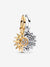 Splittable Sun & Moon Dangle Charm - Sterling Silver & 14ct Gold Plated - 763585C01