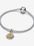 Splittable Sun & Moon Dangle Charm - Sterling Silver & 14ct Gold Plated - 763585C01