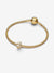 Stones & Enamel Clip Charm - 14ct Gold Plated - 763785C01