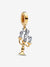 Disney Lumiere Dangle with CZ - Sterling Silver/14ct Gold Plated - 763985C01