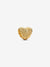 Textured Heart Mini Charm - 14ct Gold Plated - 764000C00