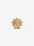 Textured Sun Mini Charm - 14ct Gold Plated - 764052C00