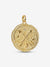 Crossing Arrows Medallion Charm - 14ct Gold Plated - 764084C01