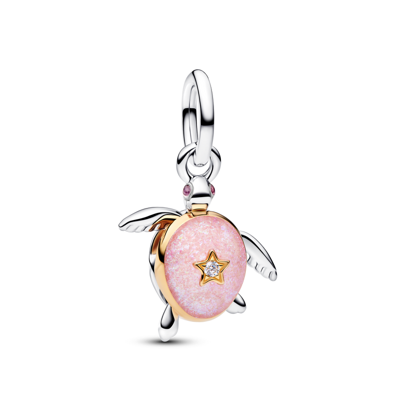 Moveable Turtle Charm - 14ct Gold Plated - 764432C01