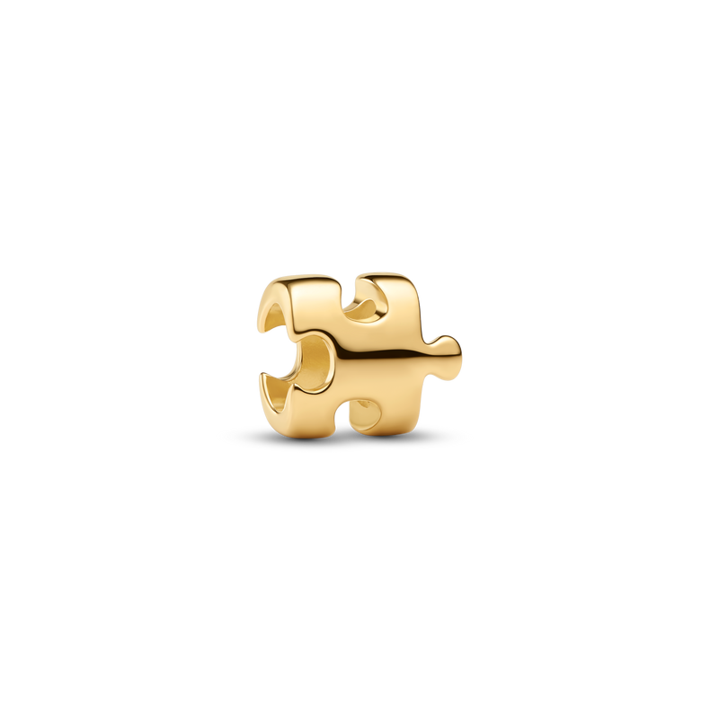 Puzzle Mini Charm - 14ct Gold Plated - 764514C00