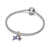 Star Duo Splittable Charm - Sterling Silver/14ct Gold Plated