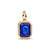 Astra Lapis Lazuli Dangle Charm - 14ct Gold Plated