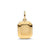 Astra Lapis Lazuli Dangle Charm - 14ct Gold Plated