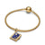 Openable Book Dangle Charm - 14ct Gold Plated