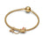 Santa Sleigh Charm - 14ct Gold Plated