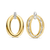 Milano Oval Earrings - Gold - 78013ZY