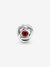 Braided Openwork Silver Charm - July Birthstone - Sterling Silver - 790065C01