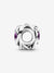 Braided Openwork Silver Charm - February Birthstone - Sterling Silver - 790065C02