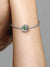 Braided Openwork Silver Charm - August Birthstone - Sterling Silver - 790065C03
