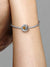 Braided Openwork Silver Charm - November Birthstone - Sterling Silver - 790065C04