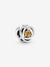 Braided Openwork Silver Charm - November Birthstone - Sterling Silver - 790065C04