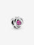 Braided Openwork Silver Charm - October Birthstone - Sterling Silver - 790065C05