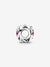 Braided Openwork Silver Charm - October Birthstone - Sterling Silver - 790065C05