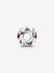Braided Openwork Silver Charm - January Birthstone - Sterling Silver - 790065C06