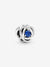 Braided Openwork Silver Charm - September Birthstone - Sterling Silver - 790065C07