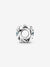 Braided Openwork Silver Charm - March Birthstone - Sterling Silver - 790065C09