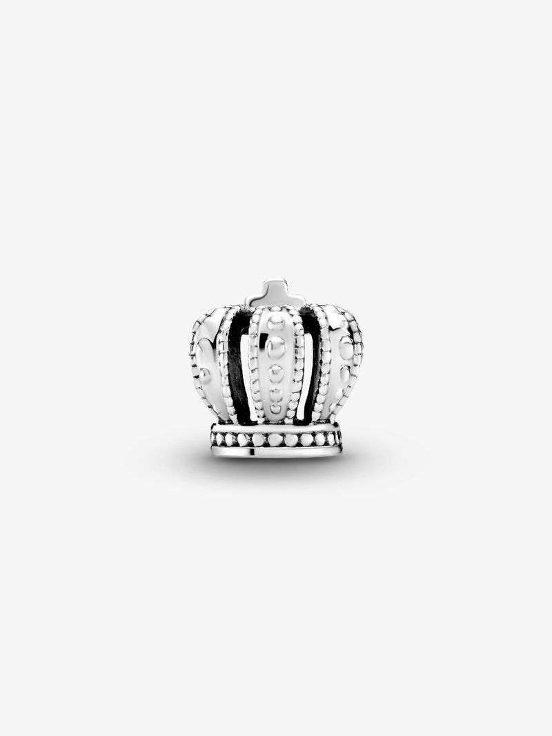 Regal Crown Charm - Sterling Silver - 790930