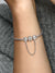 Band of Hearts Safety Chain Charm - Sterling Silver - 791088-05