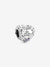 Mum Daisy Heart Charm - Sterling Silver - 791155C01