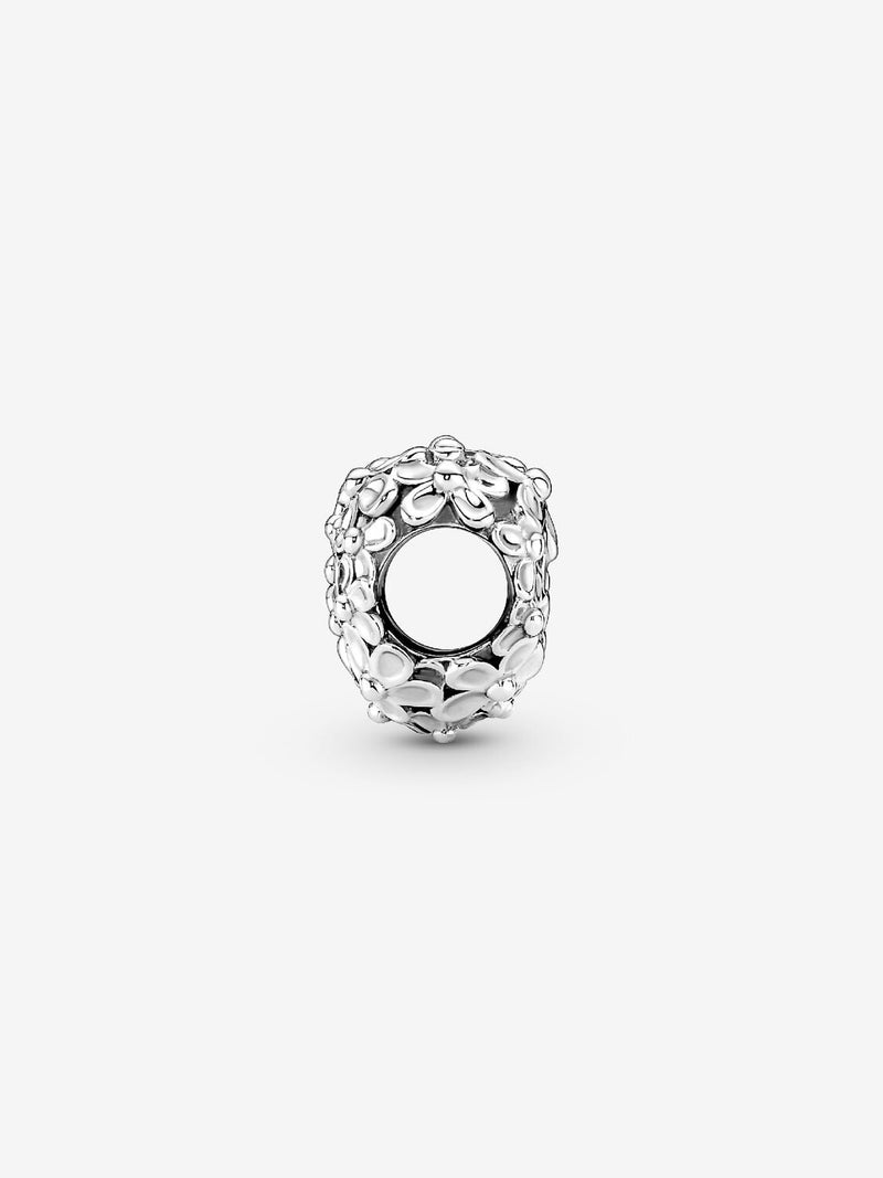 Mum Daisy Heart Charm - Sterling Silver - 791155C01