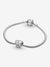 Mum Daisy Heart Charm - Sterling Silver - 791155C01
